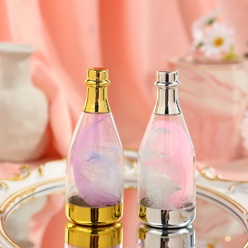 Champagne Bottle Shaped Candy Box, Holiday Wedding Candy Boxes,Accompanying Candy Box, Champagne Bottles
